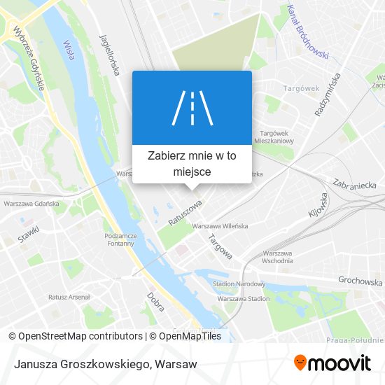 Mapa Janusza Groszkowskiego