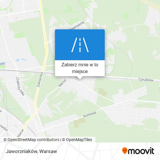 Mapa Jaworzniaków