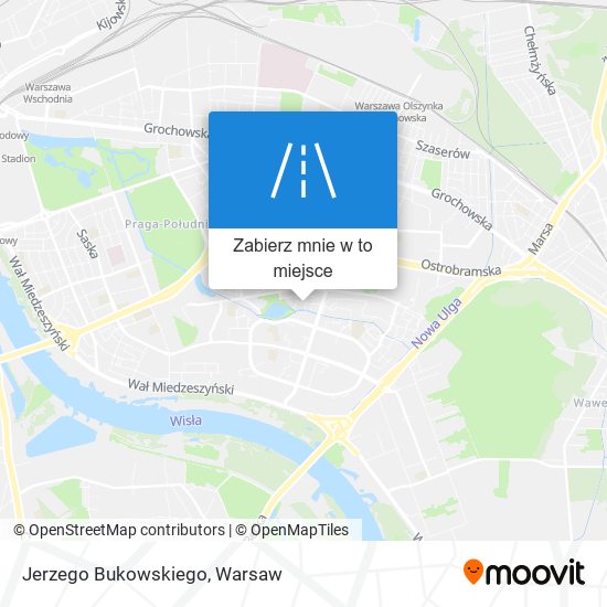 Mapa Jerzego Bukowskiego