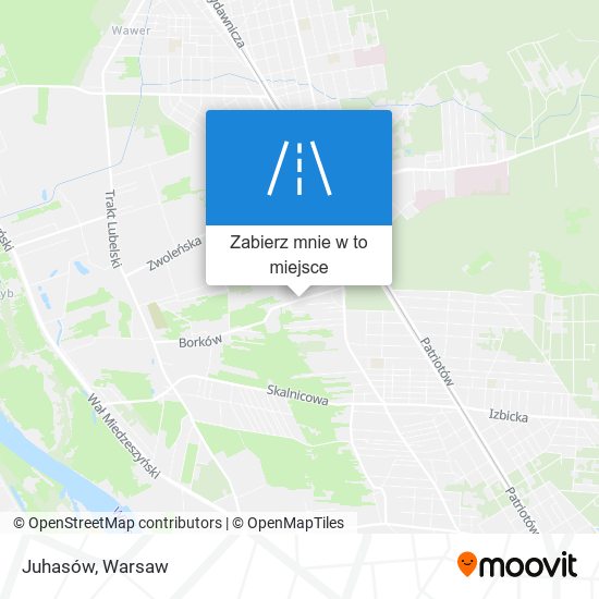 Mapa Juhasów