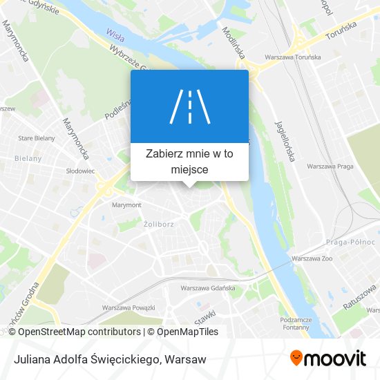 Mapa Juliana Adolfa Święcickiego