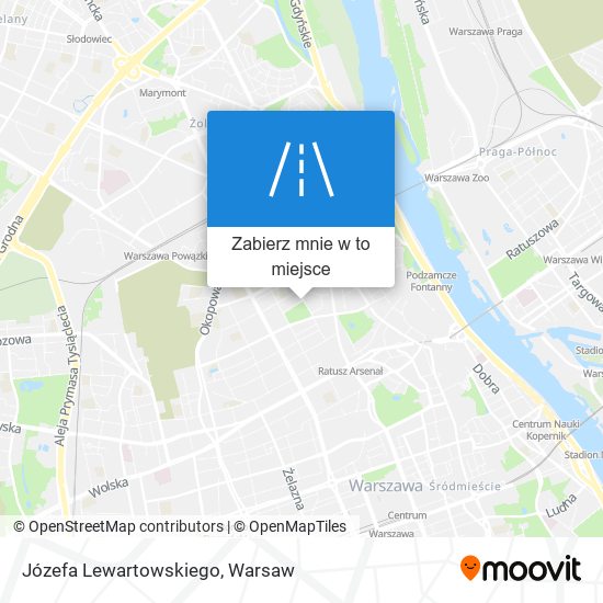 Mapa Józefa Lewartowskiego