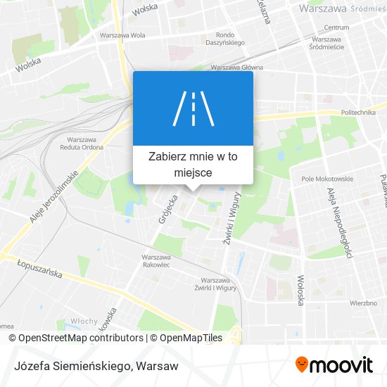 Mapa Józefa Siemieńskiego