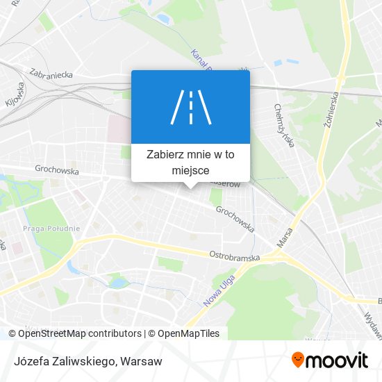 Mapa Józefa Zaliwskiego