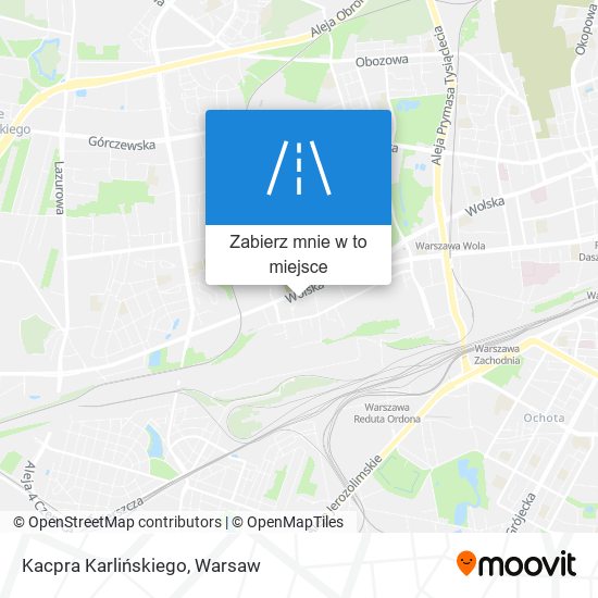 Mapa Kacpra Karlińskiego