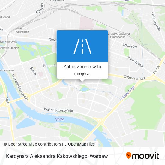 Mapa Kardynała Aleksandra Kakowskiego