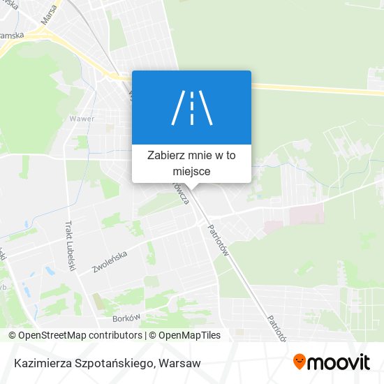 Mapa Kazimierza Szpotańskiego