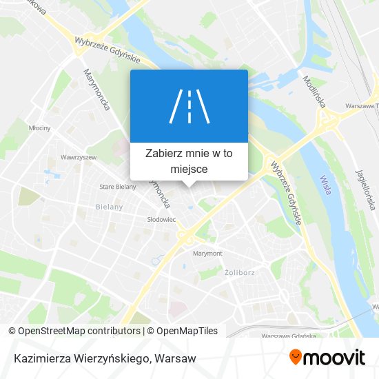 Mapa Kazimierza Wierzyńskiego