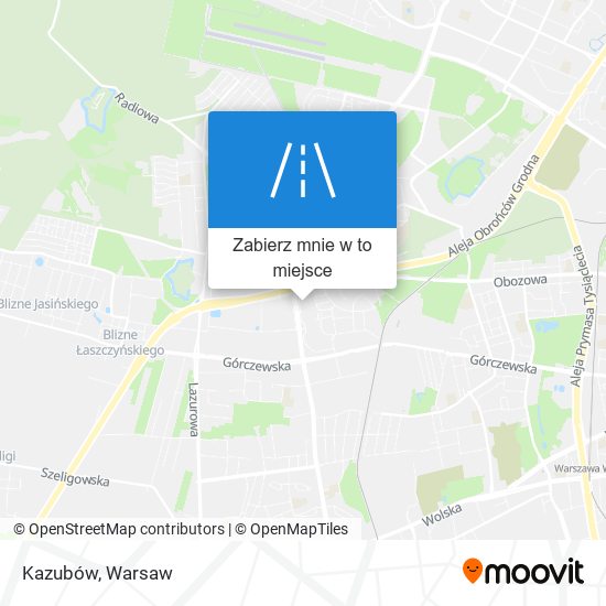 Mapa Kazubów