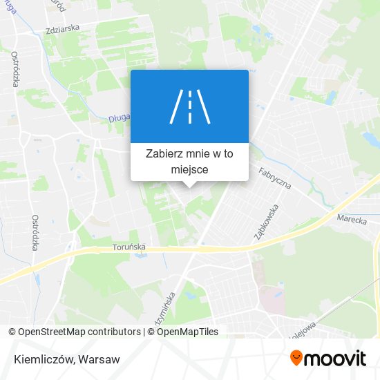 Mapa Kiemliczów