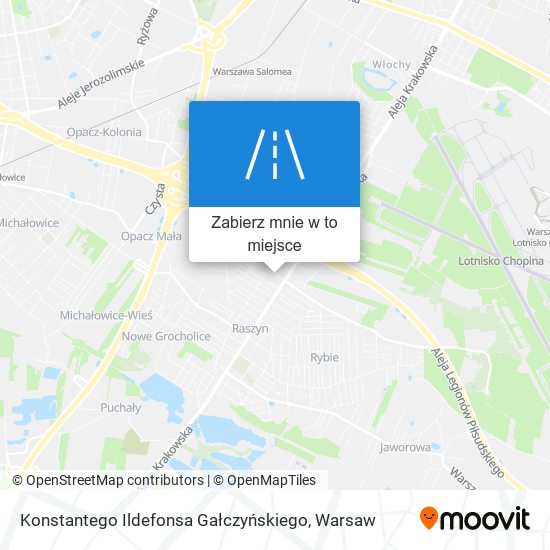 Mapa Konstantego Ildefonsa Gałczyńskiego