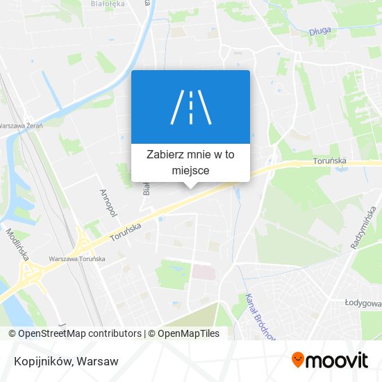 Mapa Kopijników