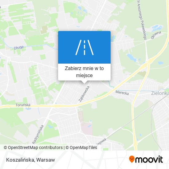 Mapa Koszalińska