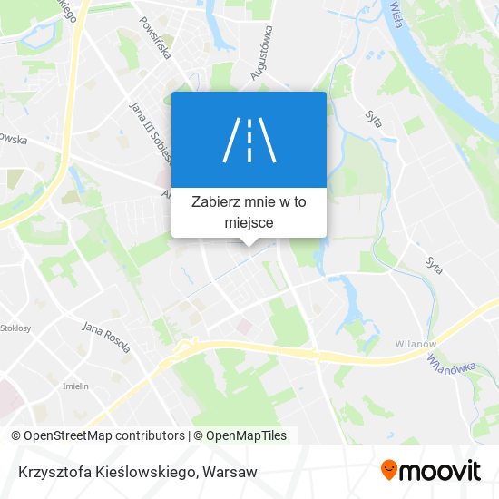 Mapa Krzysztofa Kieślowskiego