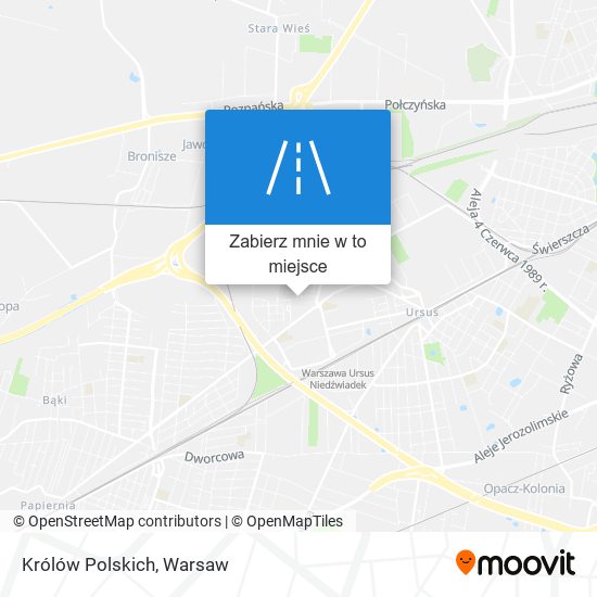 Mapa Królów Polskich