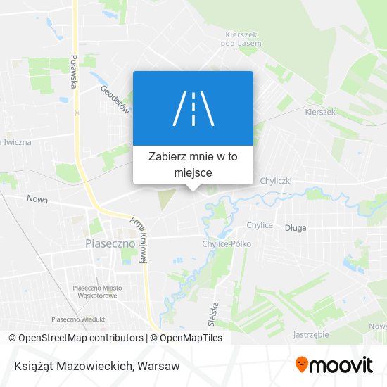 Mapa Książąt Mazowieckich