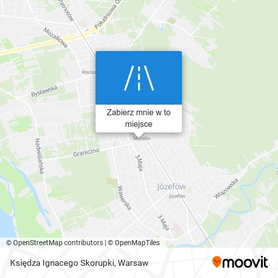 Mapa Księdza Ignacego Skorupki