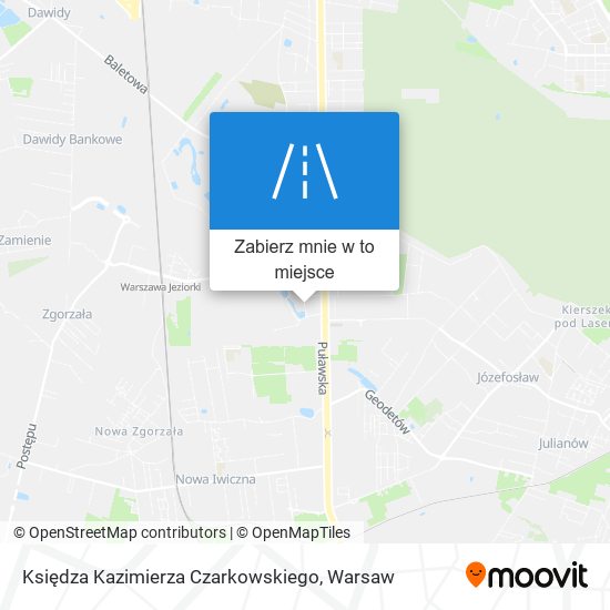 Mapa Księdza Kazimierza Czarkowskiego