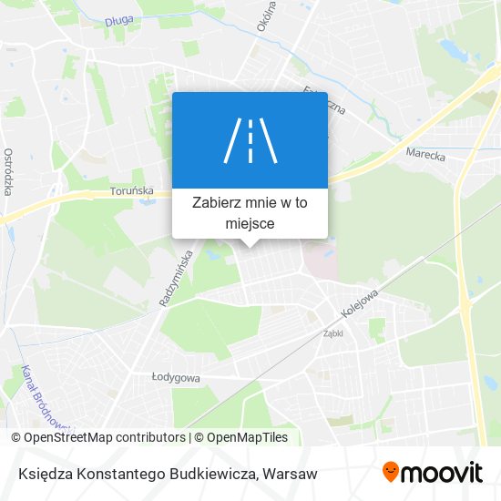 Mapa Księdza Konstantego Budkiewicza