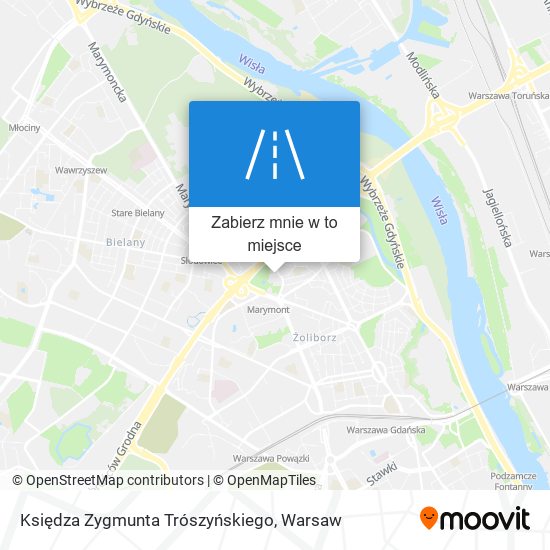 Mapa Księdza Zygmunta Trószyńskiego