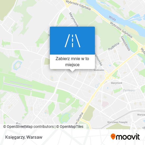 Mapa Księgarzy