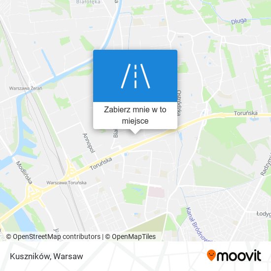 Mapa Kuszników