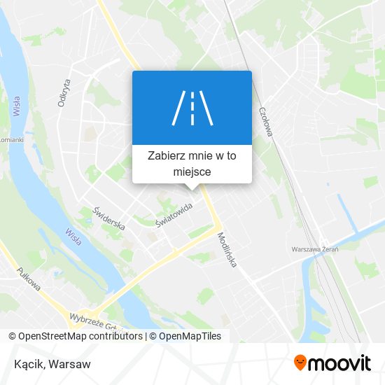 Mapa Kącik