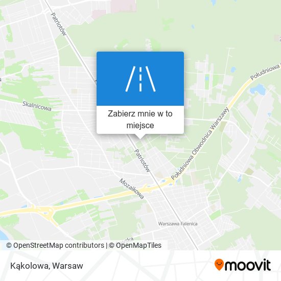 Mapa Kąkolowa