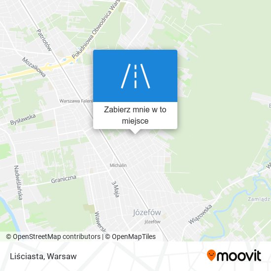 Mapa Liściasta