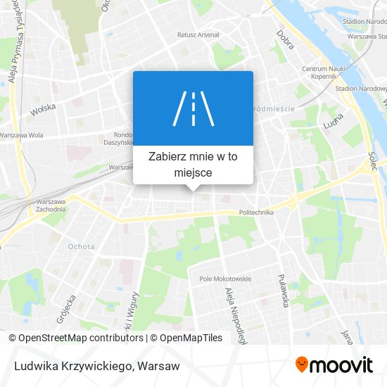 Mapa Ludwika Krzywickiego