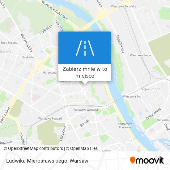 Mapa Ludwika Mierosławskiego