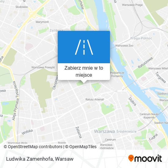 Mapa Ludwika Zamenhofa