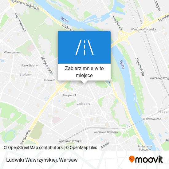 Mapa Ludwiki Wawrzyńskiej