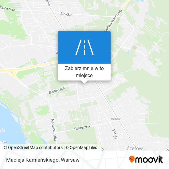 Mapa Macieja Kamieńskiego