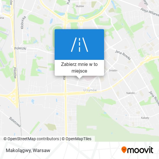 Mapa Makolągwy