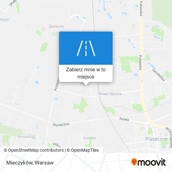 Mapa Mieczyków