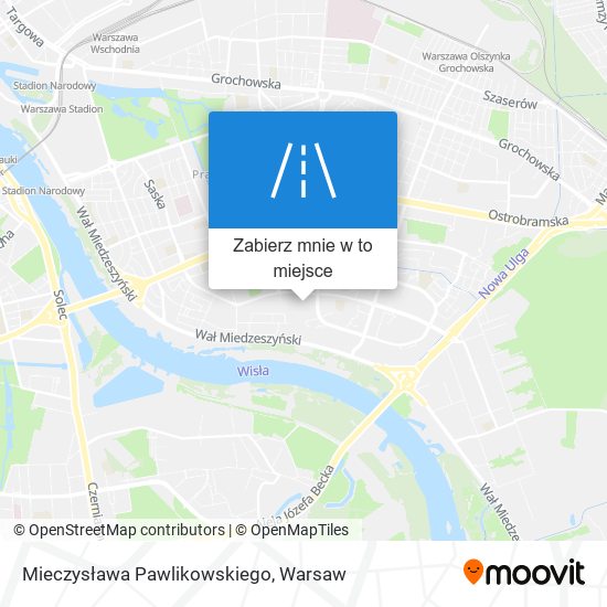 Mapa Mieczysława Pawlikowskiego