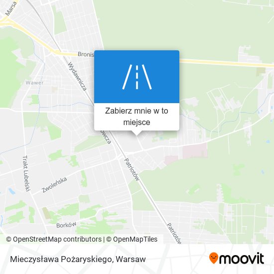 Mapa Mieczysława Pożaryskiego