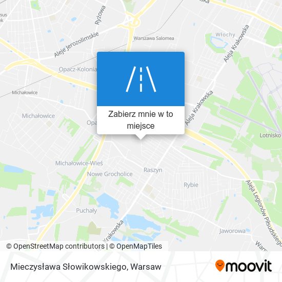 Mapa Mieczysława Słowikowskiego