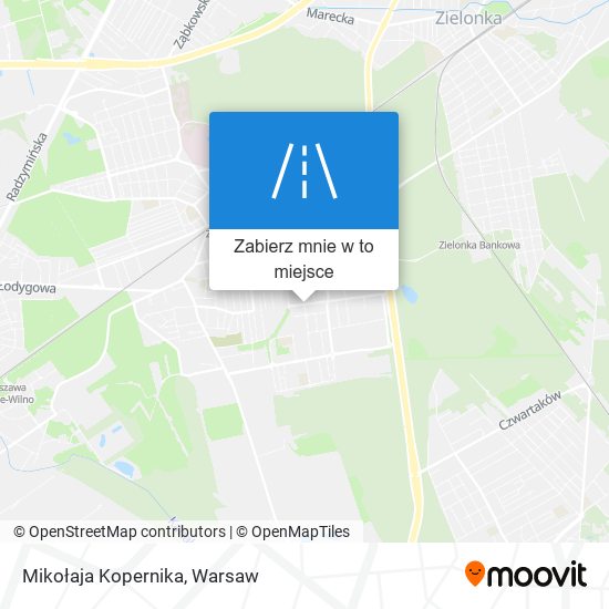 Mapa Mikołaja Kopernika