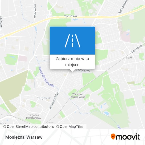 Mapa Mosiężna