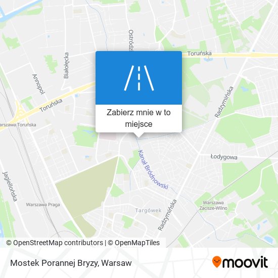 Mapa Mostek Porannej Bryzy