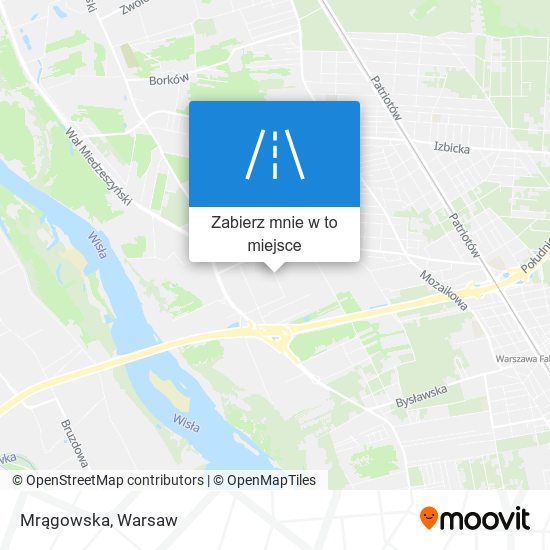 Mapa Mrągowska