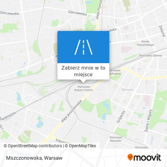 Mapa Mszczonowska