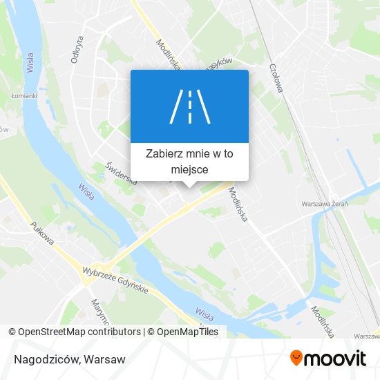 Mapa Nagodziców