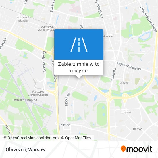 Mapa Obrzeżna