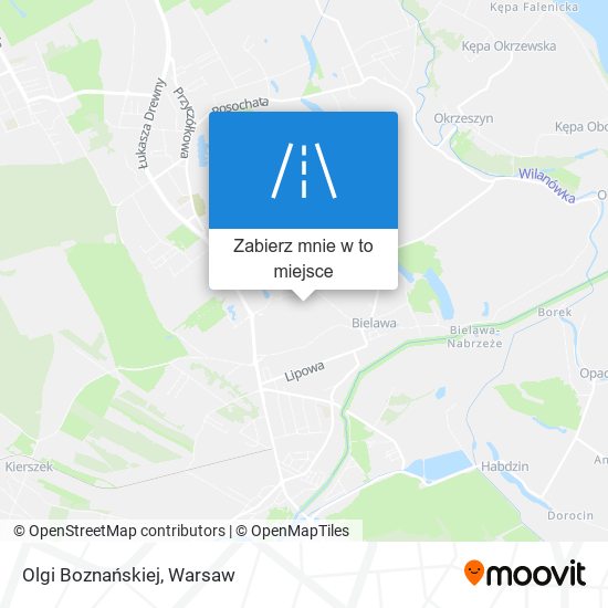 Mapa Olgi Boznańskiej