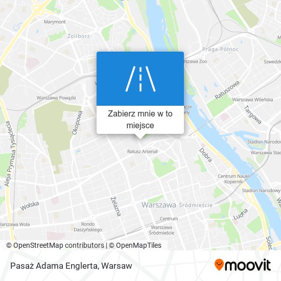 Mapa Pasaż Adama Englerta