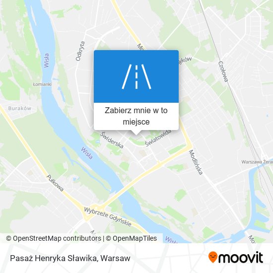 Mapa Pasaż Henryka Sławika