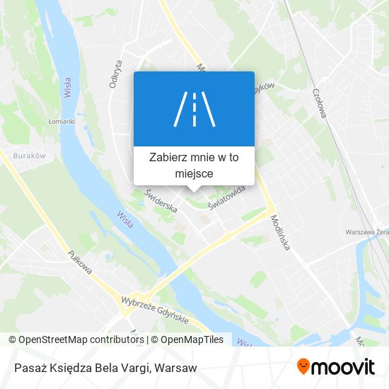 Mapa Pasaż Księdza Bela Vargi